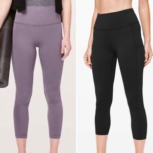 Lululemon Crop // Size 4 // 2 for 66